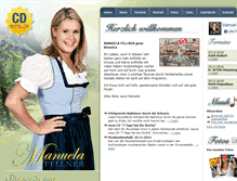 Tablet Screenshot of manuela-fellner.ch